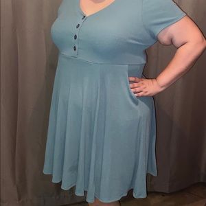 Torrid green dress